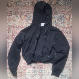 TNA Faded Black Sweatfleece Hoodie